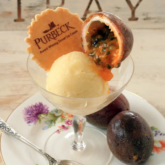 Purbeck Quality Ice Cream Sorbet - Passion Fruit 125ml