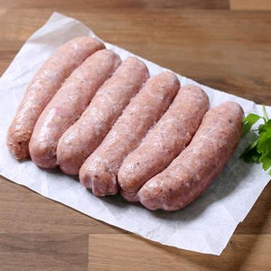 Greedy Gordons Gluten Free Pork  Sausages Pack of 6
