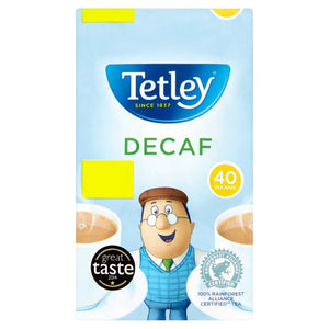 Tetley Original Tea Bags Decaffenated x40