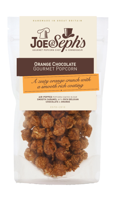 Joe & Sephs Orange Chocolate Popcorn 80g