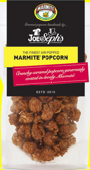 Joe & Sephs Marmite Popcorn 75g