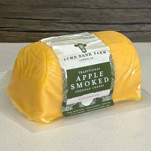 Lyme Bank Apple Smoked Cheddar Cheese 145g – ggexpressfarmshop.co.uk