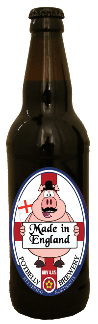 PotBelly Brewery  'MADE IN ENGLAND'  500ml 4.4%- Gluten Free *Local Supplier