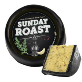 Sunday Roast Cheddar - Wax Coated Cheese Truckle 200g