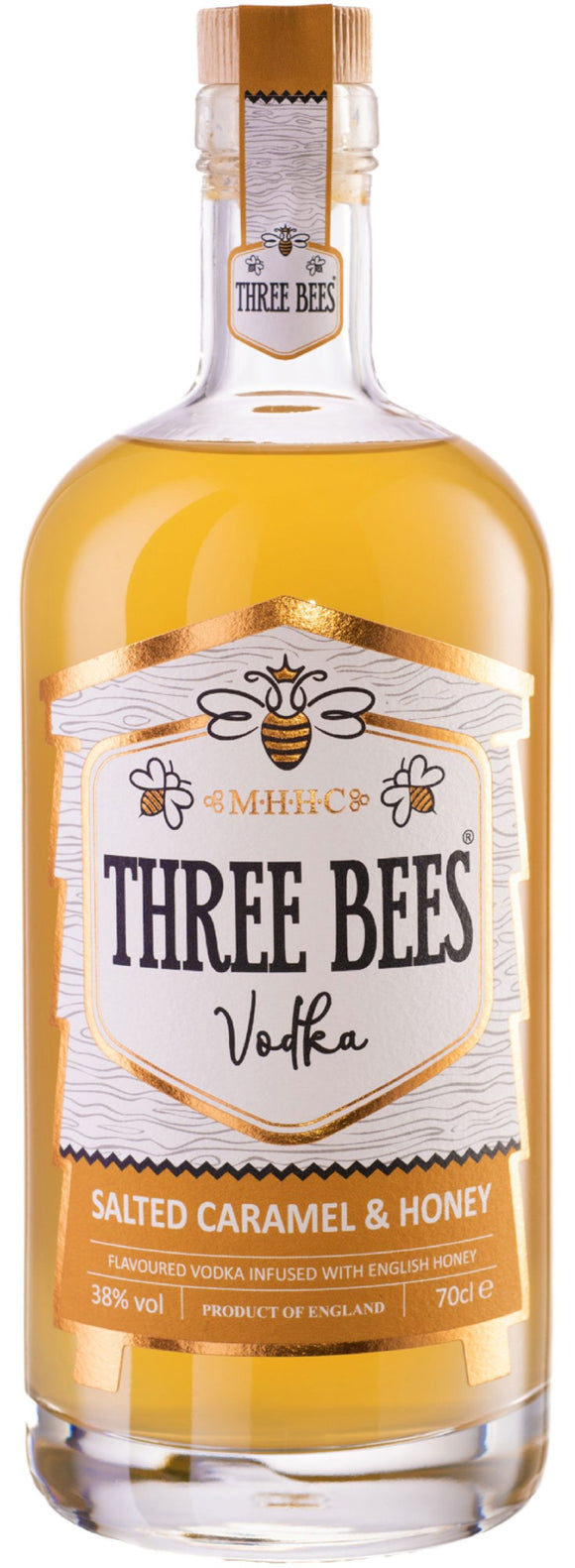 Three Bees Salted Caramel & Honey Vodka