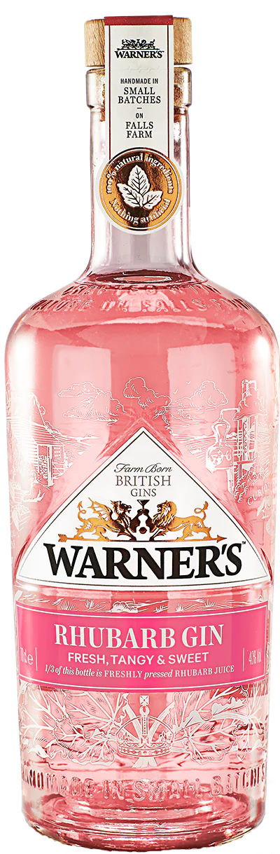Warner's Rhubarb Gin  70cl