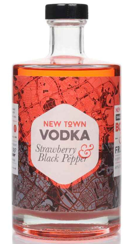 Wharf Distillery New Town Vodka Strawberry & Black Pepper