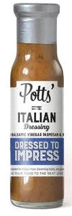 Potts Balsamic Vinegar Parmesan & Basil Dressing 240ml