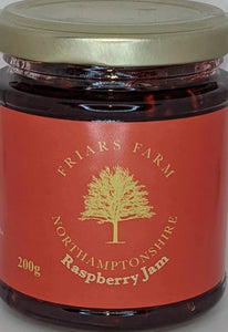 Friars Farm Raspberry Jam 200g
