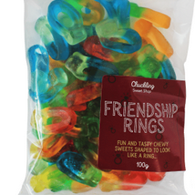 Chuckling Sweets Friendship Rings 100g