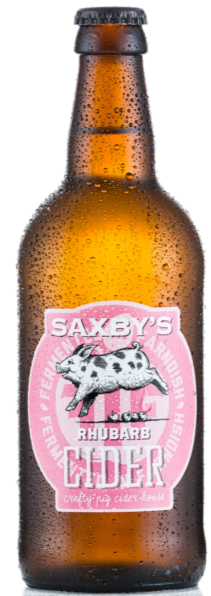 Saxby's Rhubarb Cider (Sparkling) 500ml