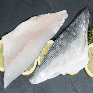 Sea Bass Farmed Fillets Pack of 2 140-170g