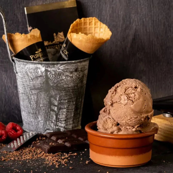 Purbeck Quality Vegan Ice Cream Chocolate & Raspberry 125ml
