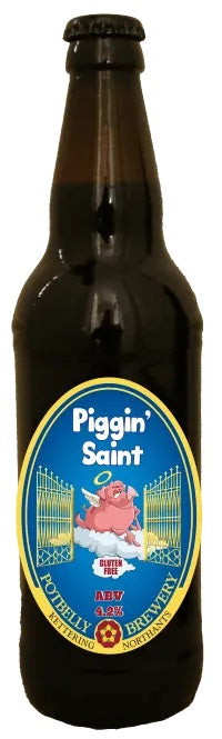 PotBelly Brewery  'PIGGIN SAINT'  500ml 4.2% Golden- Gluten Free *Local Supplier